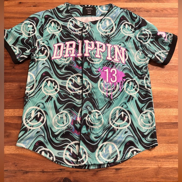 Rue21 Drippin' Graphic Jersey - Picture 1 of 8